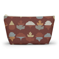 Frond Accessory Pouch w T-bottom in Red
